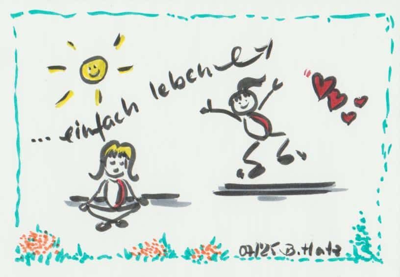 Zon, vreugde, liefde en ontspanning.